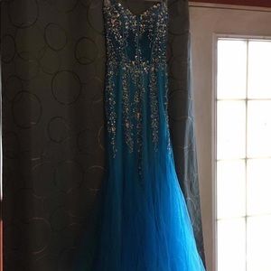 Mermaid prom dress